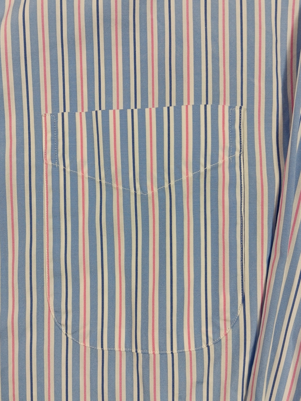 Vintage Gitman Bros Shirt Mens 16.5-33 Long Sleeve Button Up Striped Nautical - Picture 6 of 13